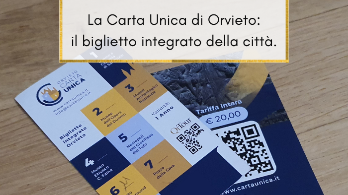 Carta Unica Orvieto: cos’è e quando conviene