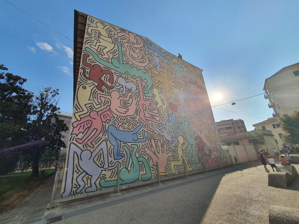 Tuttomondo, murale di Keith Haring a Pisa
